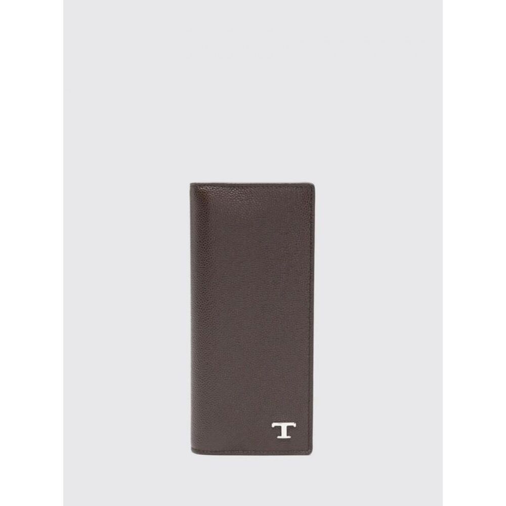 Tod's Men Grained Leather Wallet Tod's
